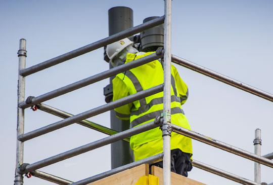 Skanska Rental - behörighetsutbildningar Fallskydd