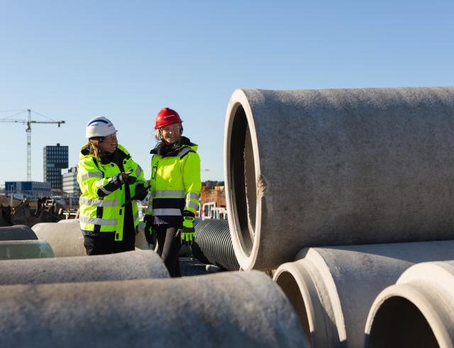 Vi hjälper dig genom projektet