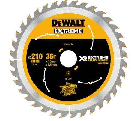 Sågklinga 210x30 - 36T     Trä -Flexvolt
