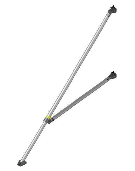 ZIP-UP Stödben-teleskopiskt