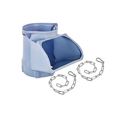 Våningsinkast galvade kedjor, till störttrumma