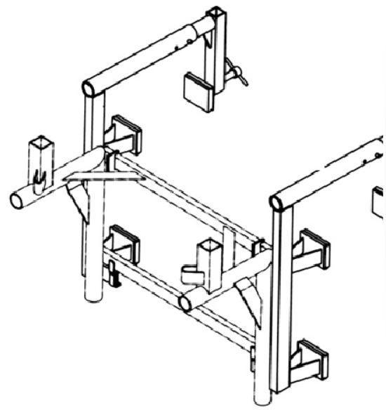 Fönsterfäste till störttrumma