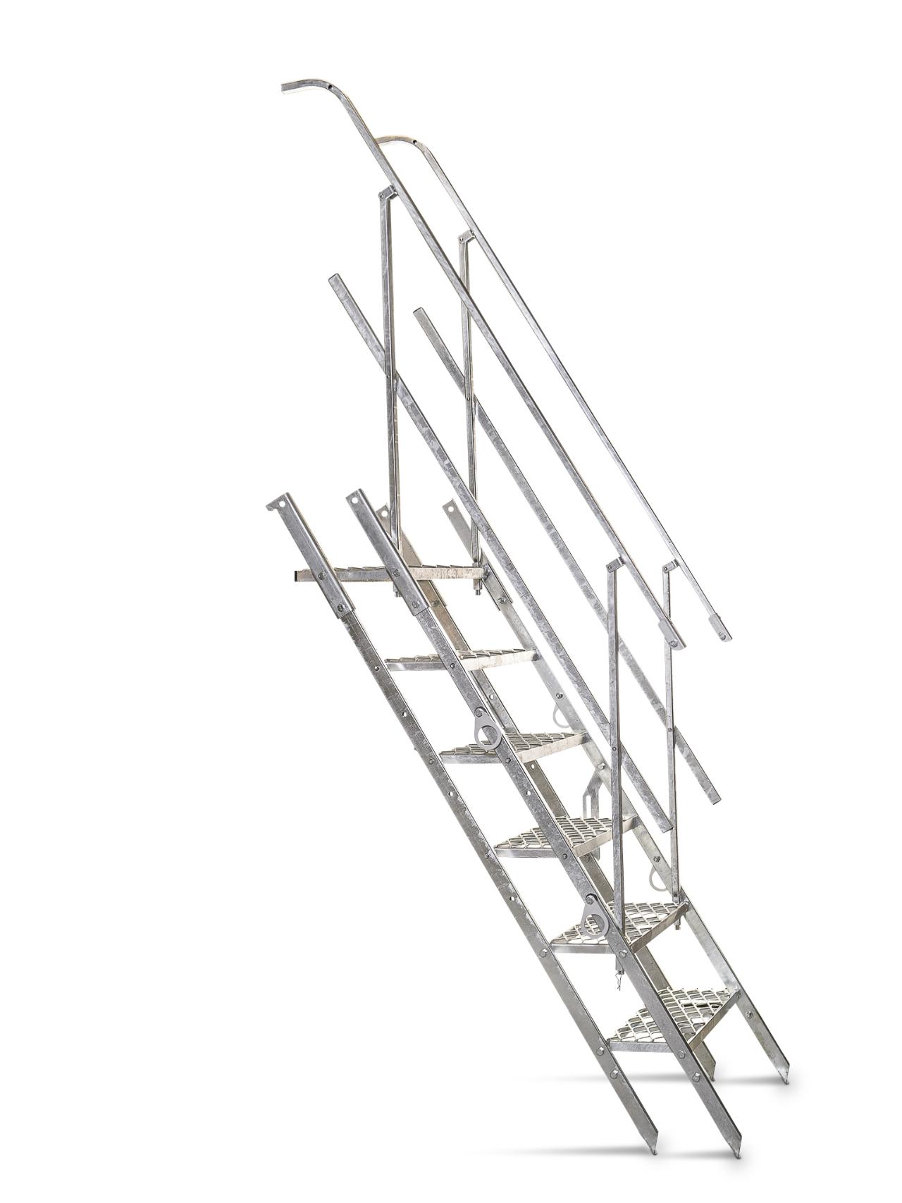 Horisontal Byggtrappa 6-steg FZV