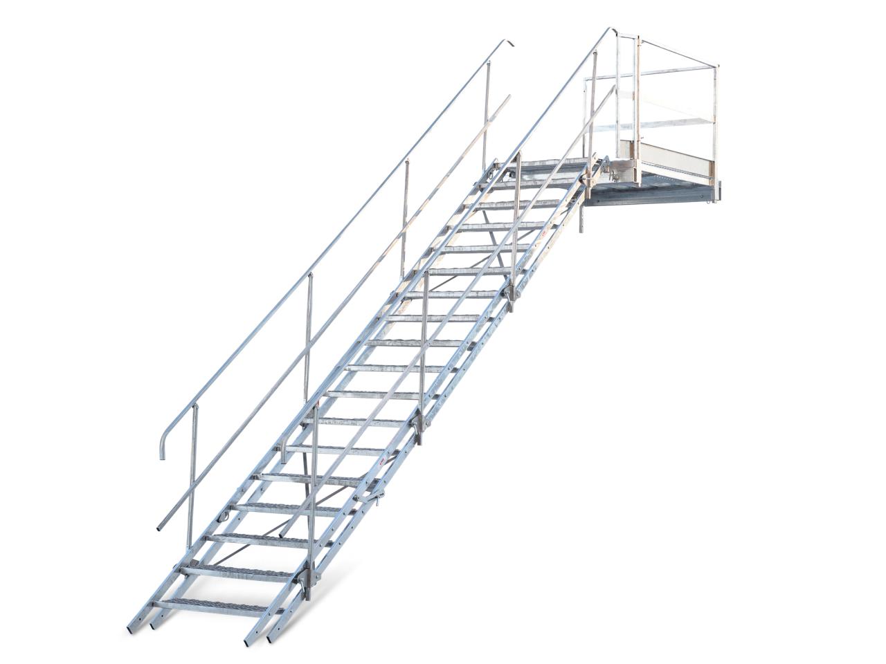 Horisontal Byggtrappa 18-steg FZV