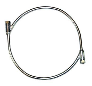 Slangklämma  rundjärn 106-116mm