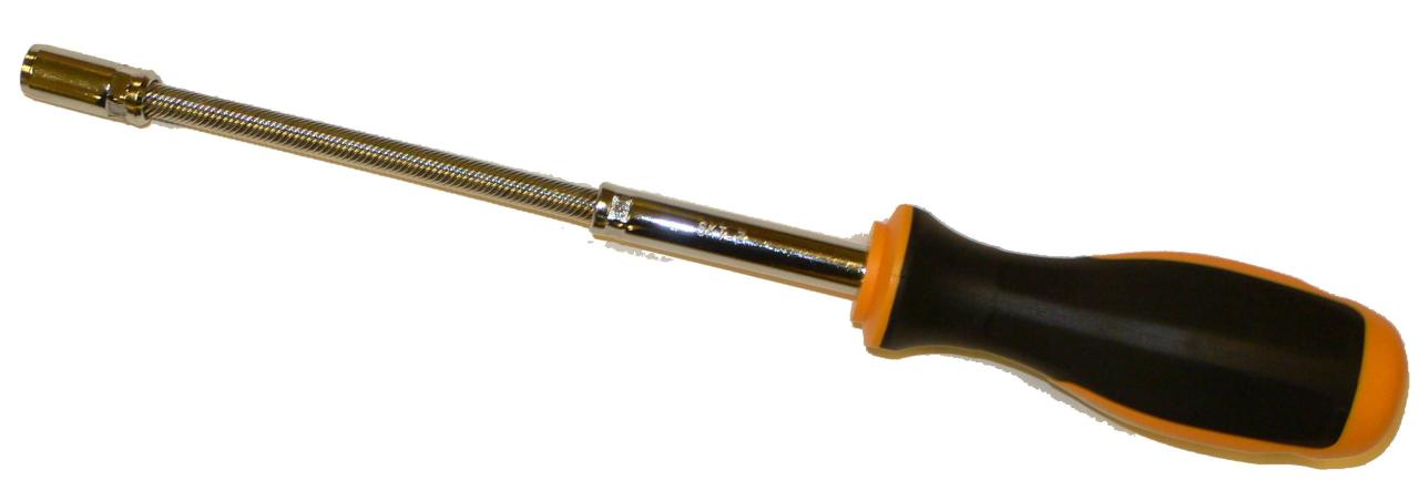 Skruvmejsel till slangklämma 7mm, böjlig