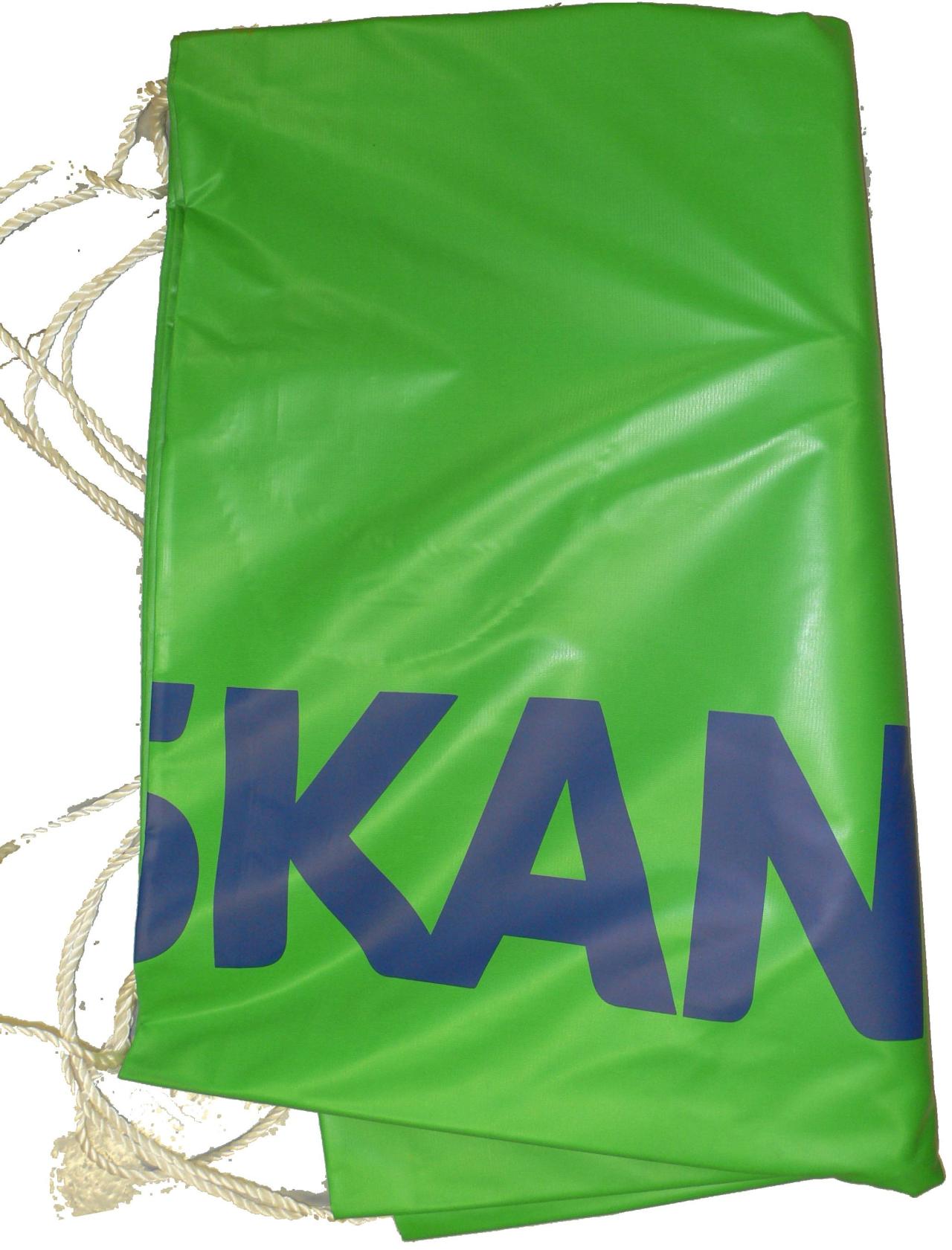 Presenning GRÖN Skanska-märkt 4,5x7 m