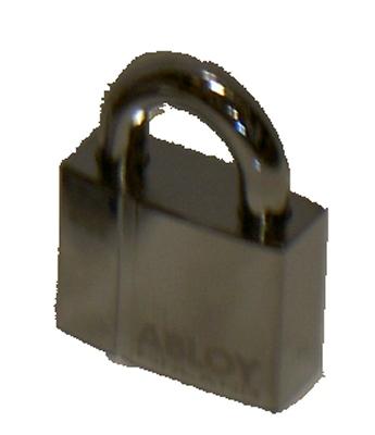 Hänglås abloy 25mm bygel PL 350 klass 4
