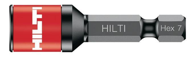 Sexkantshylsa HEX 7    (50mm Lång)