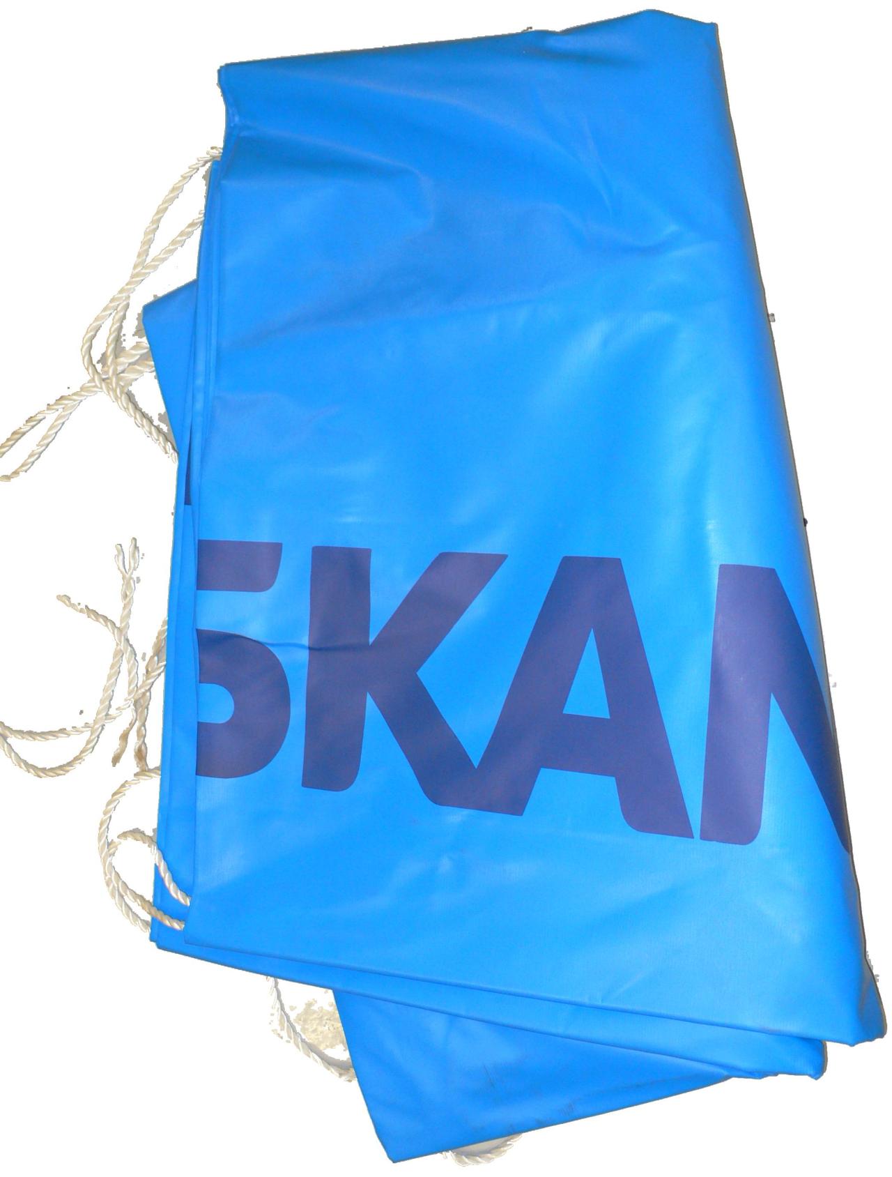 Presenning BLÅ Skanska-märkt 4,5x7 m