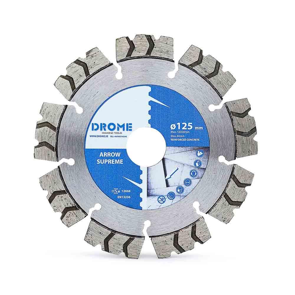 Diamantkapskiva 125mm(Drome)