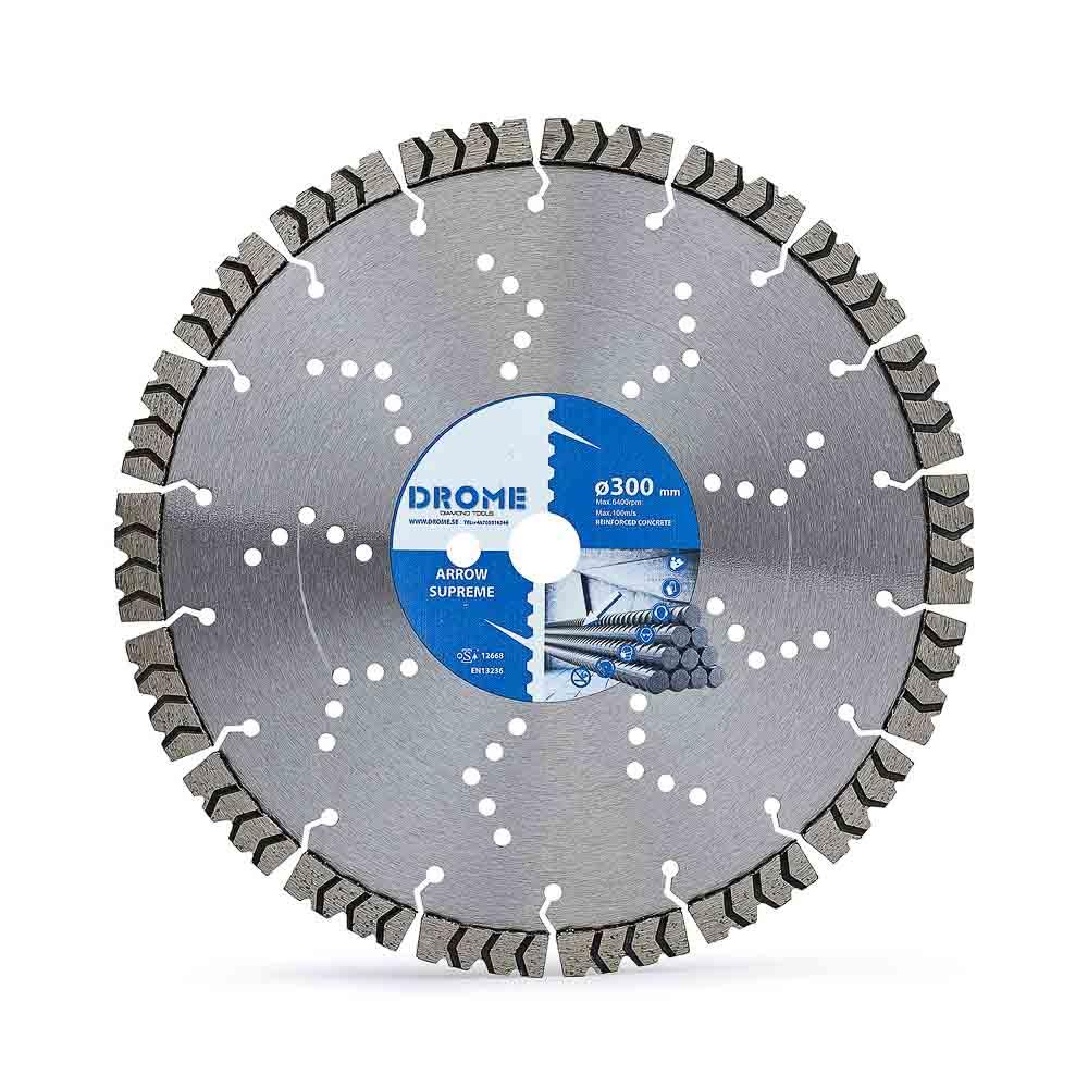 Diamantkapskiva 300mm(Drome)