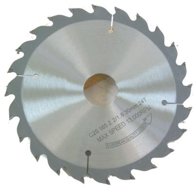 Sågklinga 165x30 - 24T     Trä