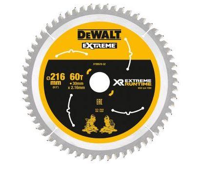 Sågklinga 216x30 -  60T    Trä -Flexvolt