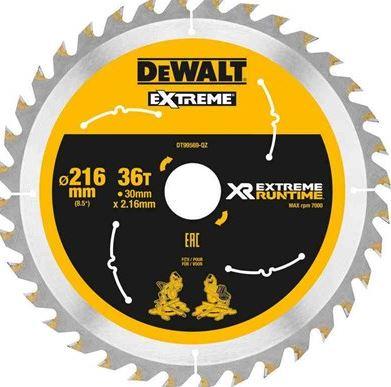 Sågklinga 216x30 -  36T    Trä -Flexvolt