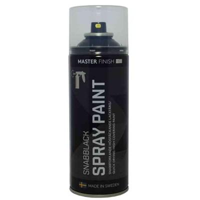 Sprayfärg Svart blank RAL9005