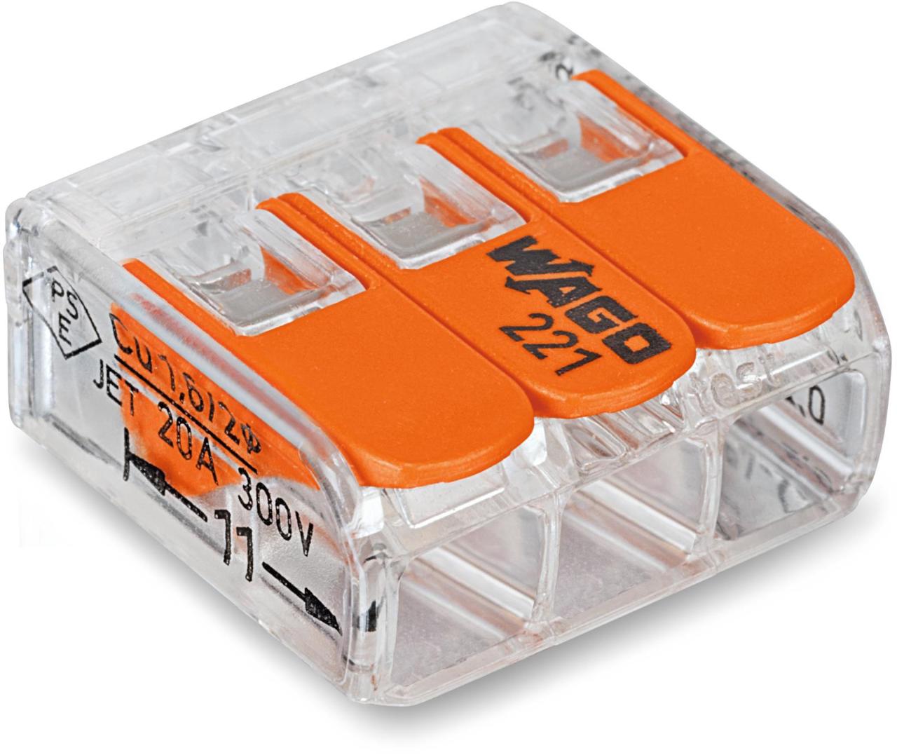 Anslutningsklämma 3pol