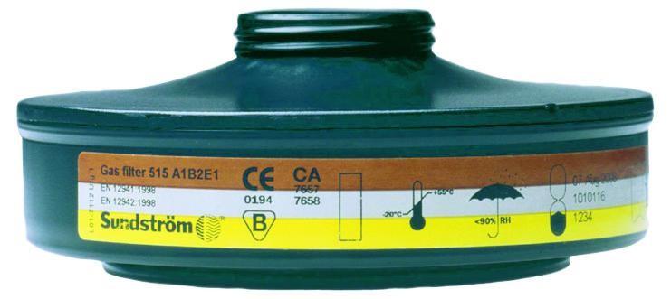 Gasfilter SR 515 ABE1 / Svetsning