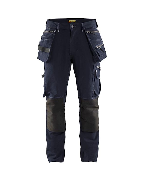 Hantverksbyxa 4-vägsstretch X1900 svarta C50