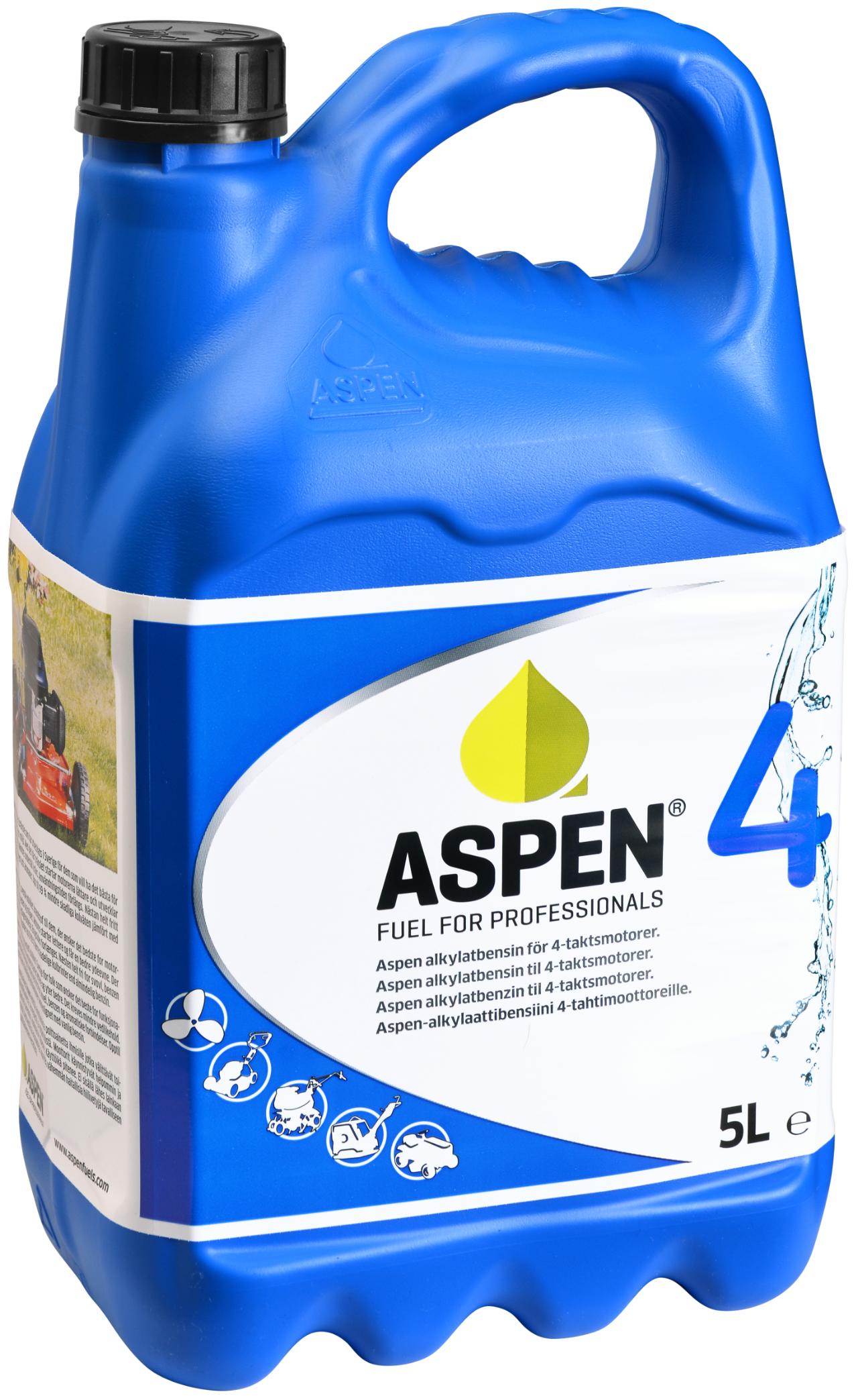 Alkylatbensin Aspen 4-takt 5L dunk