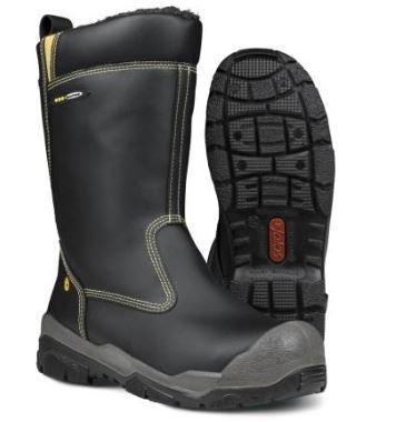 Skyddsstövel läder fodrad Jalas 1898 strl 42