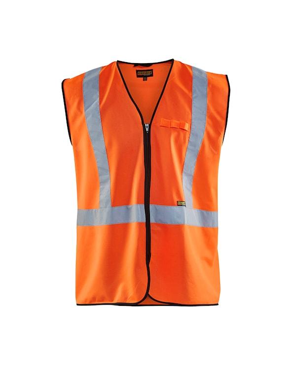 Varselväst utan ärm klass 2 orange strl L/XL 