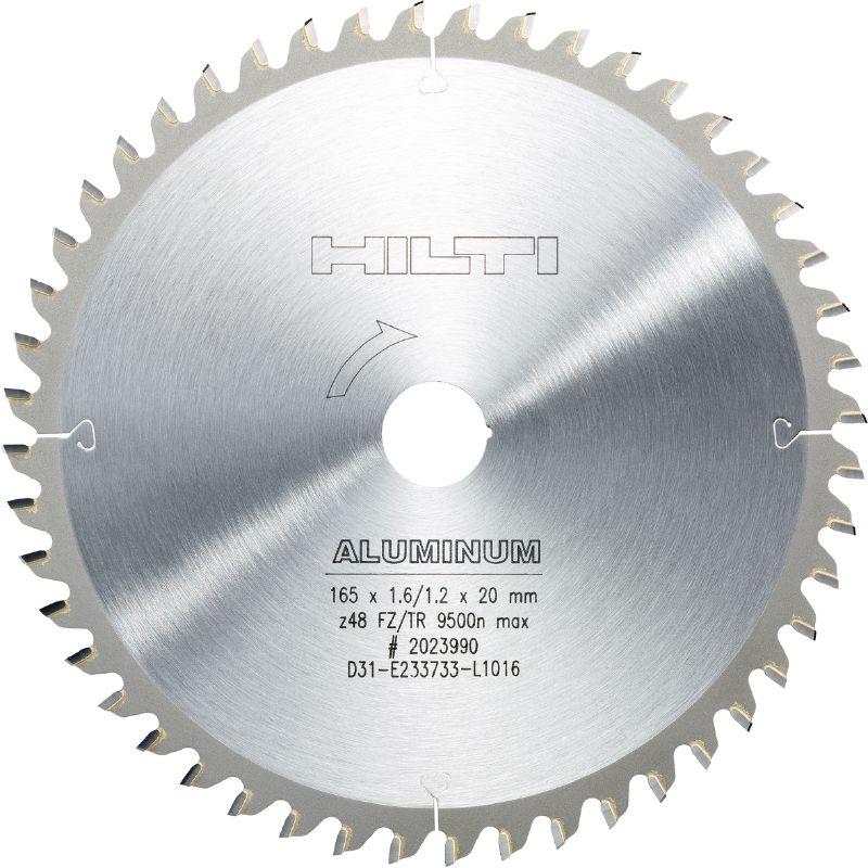 Sågklinga 165x20 - 48T     Aluminimum
