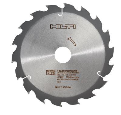 Sågklinga 190x30 - 18 T     Trä