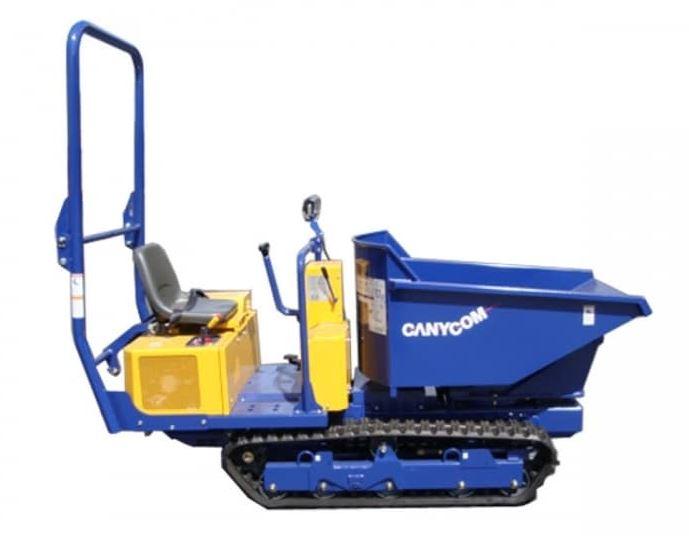 Dumper, bandgående, självlastande ca 3000 kg