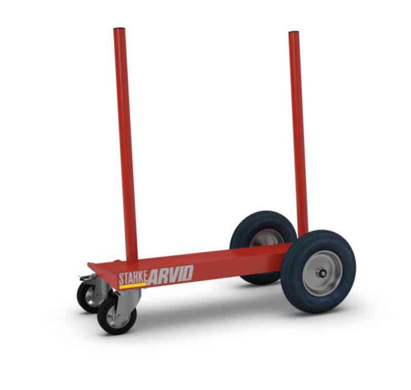 Specialkärra för skivmaterial, fönster