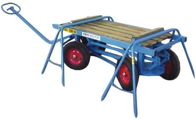 Transportvagn för gipshantering