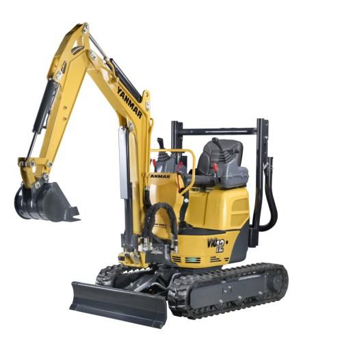 Grävare på band < 1,2ton