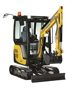 Minigrävare på band < 2ton