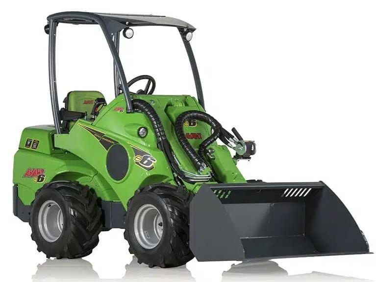 Hjullastare, batteri, fyrhjulsdriven,  < 1,5 ton