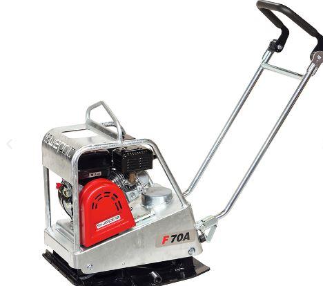 Vibroplatta, framåtgående, vikt < 100 kg