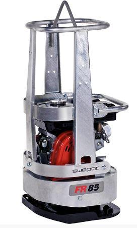 Vibroplatta, rund, vikt < 100 kg