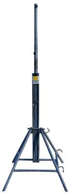 Belysningsmast, teleskopisk upp till 5 m