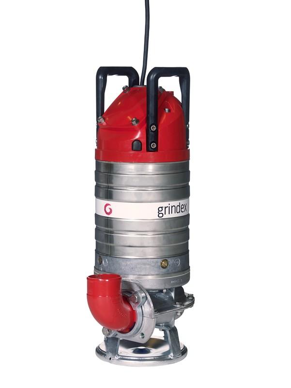 Slampump, dränkbar, motoreffekt < ca 5,0 kW