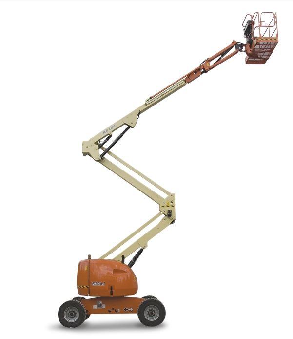 Vikbomslift, diesel, plattformshöjd < 16 m