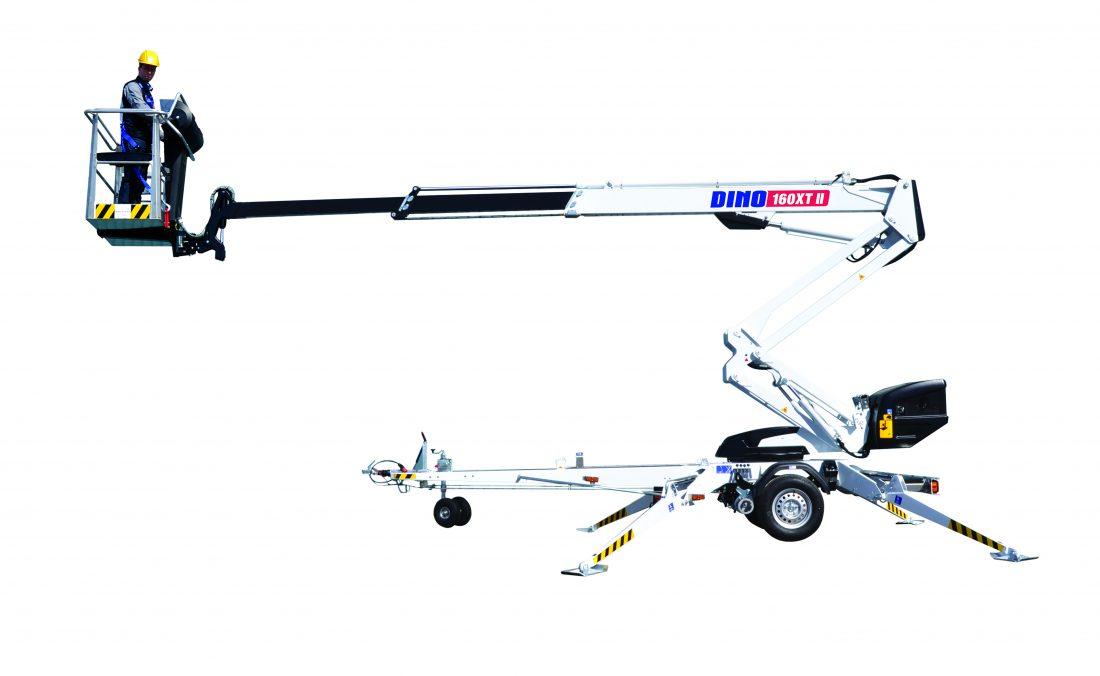 Släpvagnslift vikbom, el, plattformshöjd < 16 m