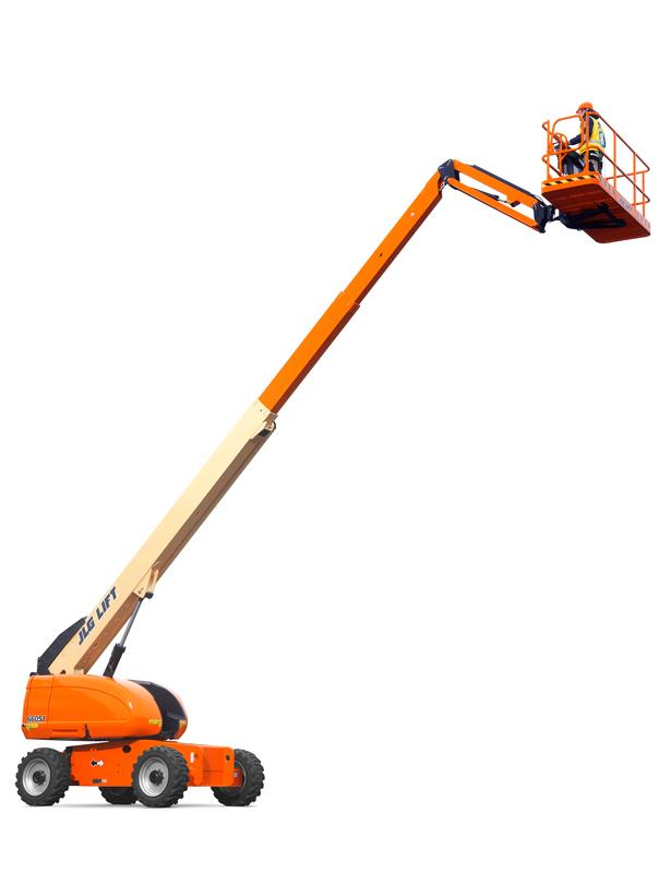 Teleskopbomslift, diesel, plattformshöjd < 22 m