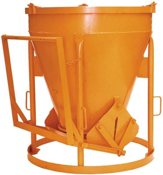 Betongbask valvgjutning, ca 1000 L