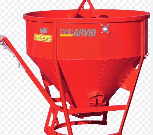 Betongbask, valv < 3000 L