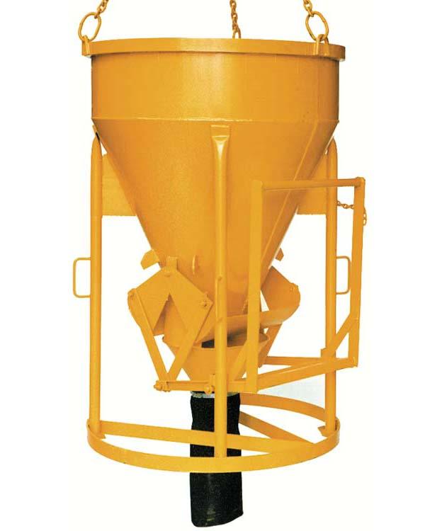 Betongbask väggjutning, ca 750 L