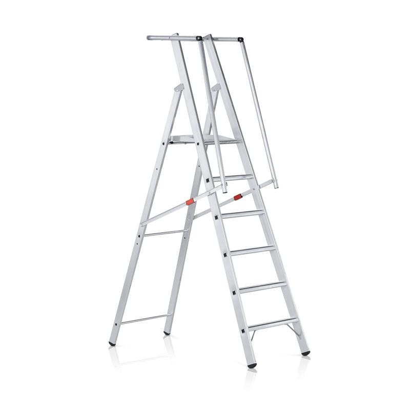 Trappstege med plattform <1,8 m