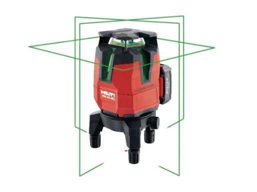 Kombilaser, multilinjer Grön