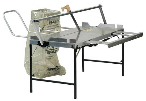 Skärbord för mineralull