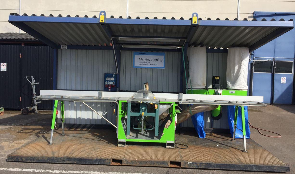 Sågstation, inkl. sågutrustning