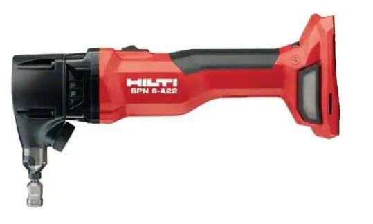 Nibblingsmaskin, batteridriven