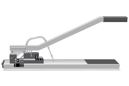 Profilsax för stålreglar